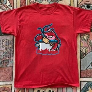 Gildan Men Red T-Shirt, Red Lobster T Shirt
